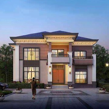 四川輕鋼別墅--現代簡約